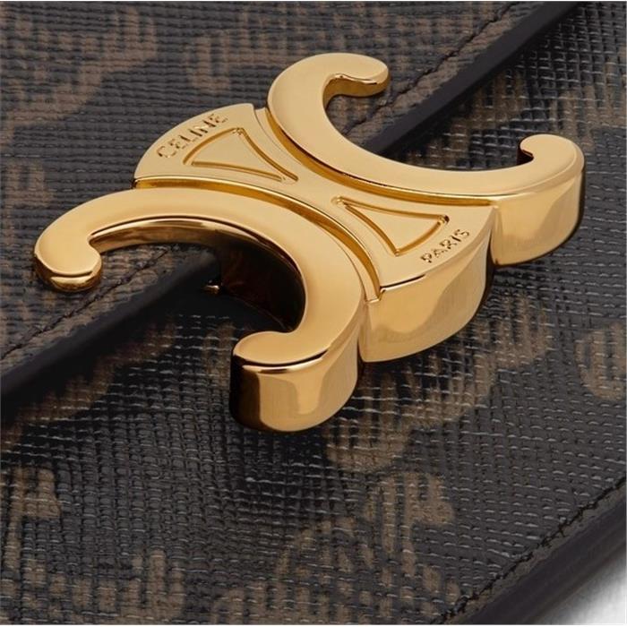 CELINE Triomphe Card Holder 10I582CPJ