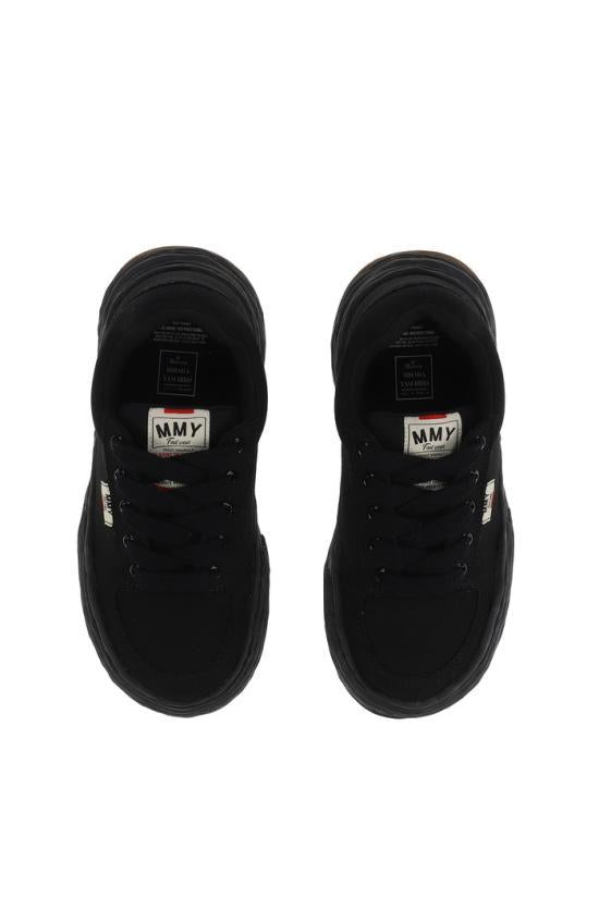 Maison Mihara Yasuhiro Oliver OG Sole Canvas Low-Top Sneake A15FW704 BLK BLACK D