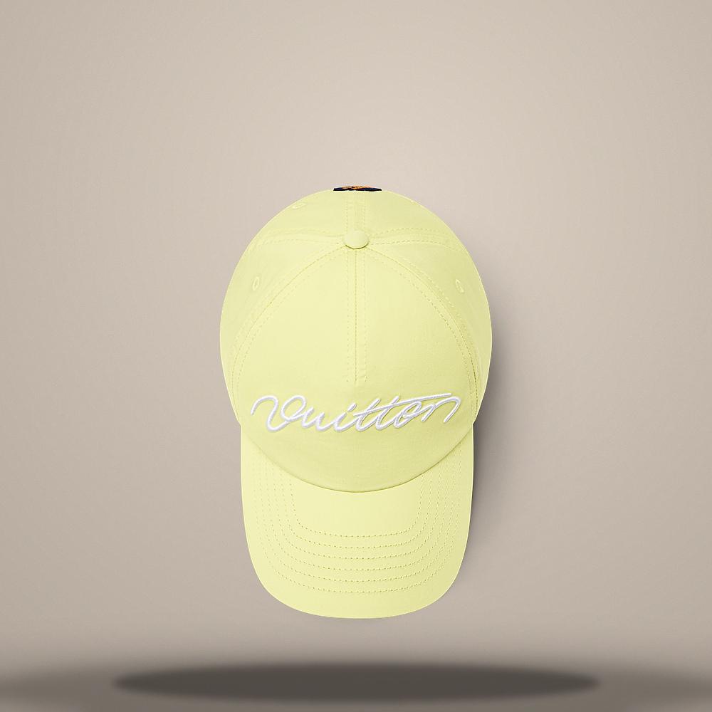 Louis Vuitton Signature Yellow Cap M5550