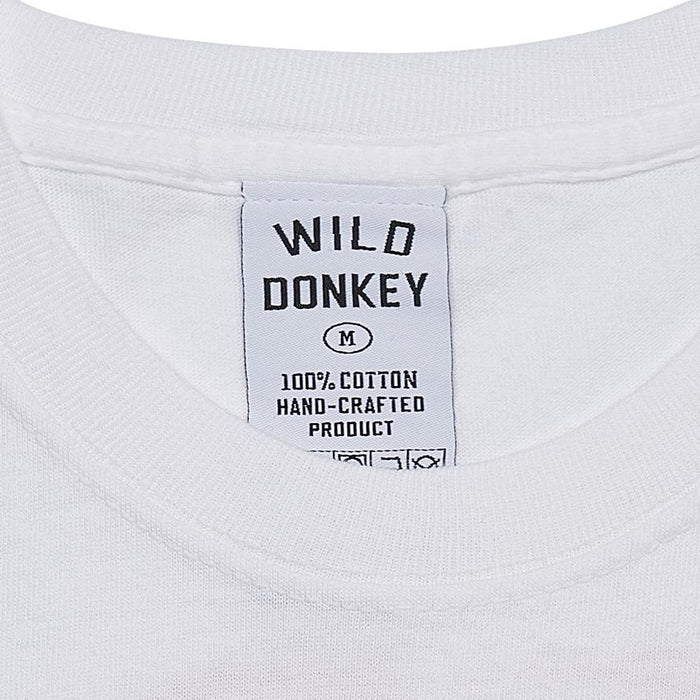 Wild Donkey Unisex Makaha T-Shirt White
