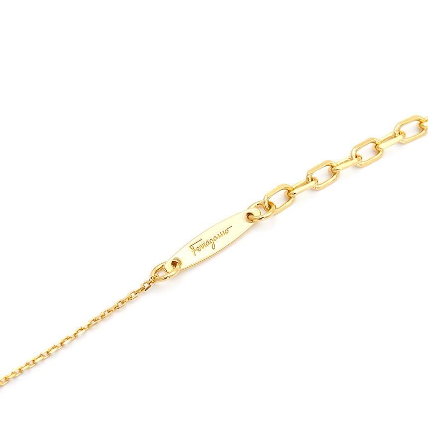 Ferragamo Vara Bow Pendant Necklace 76 0547 001 0998985