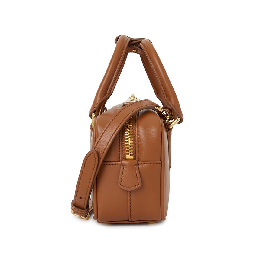 Miu Miu Arcadie Leather Tote Bag Black Women’s