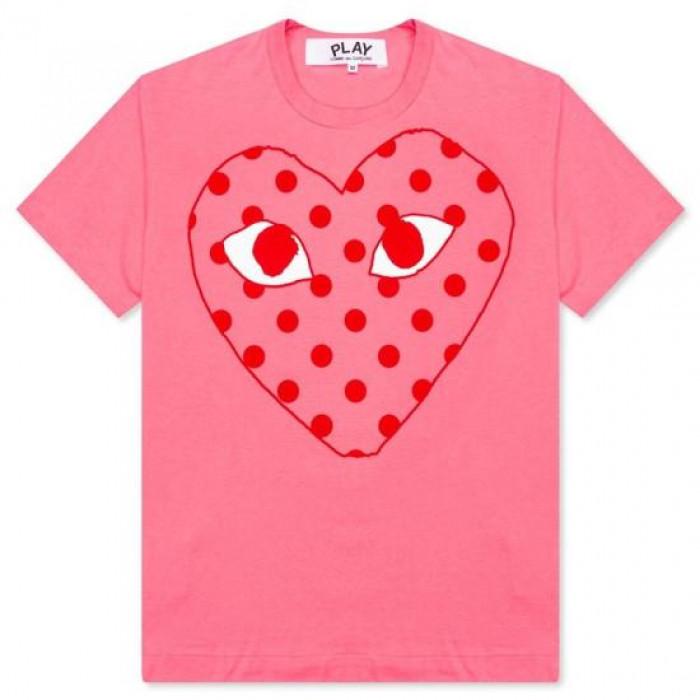 Comme des Garcons Dot Heart Short Sleeve T-Shirt AX T276 051 3