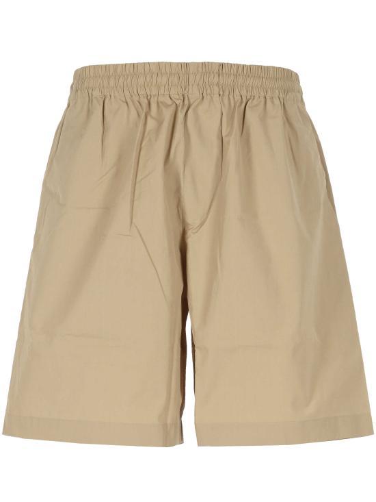 A.P.C. Men's Cotton Shorts COHLEH10011BAA BEIGE DOM
