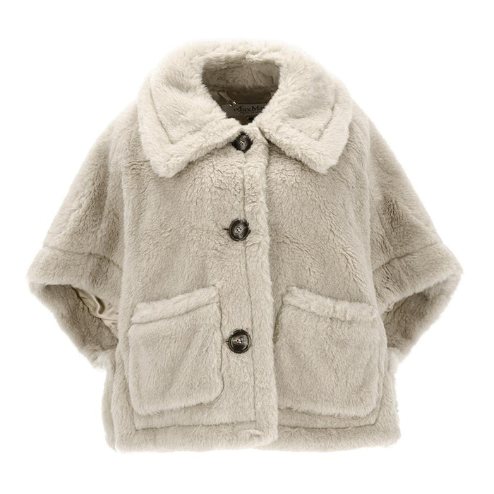 Max Mara Women’s Wool Cape Coat 252473 6062600 002