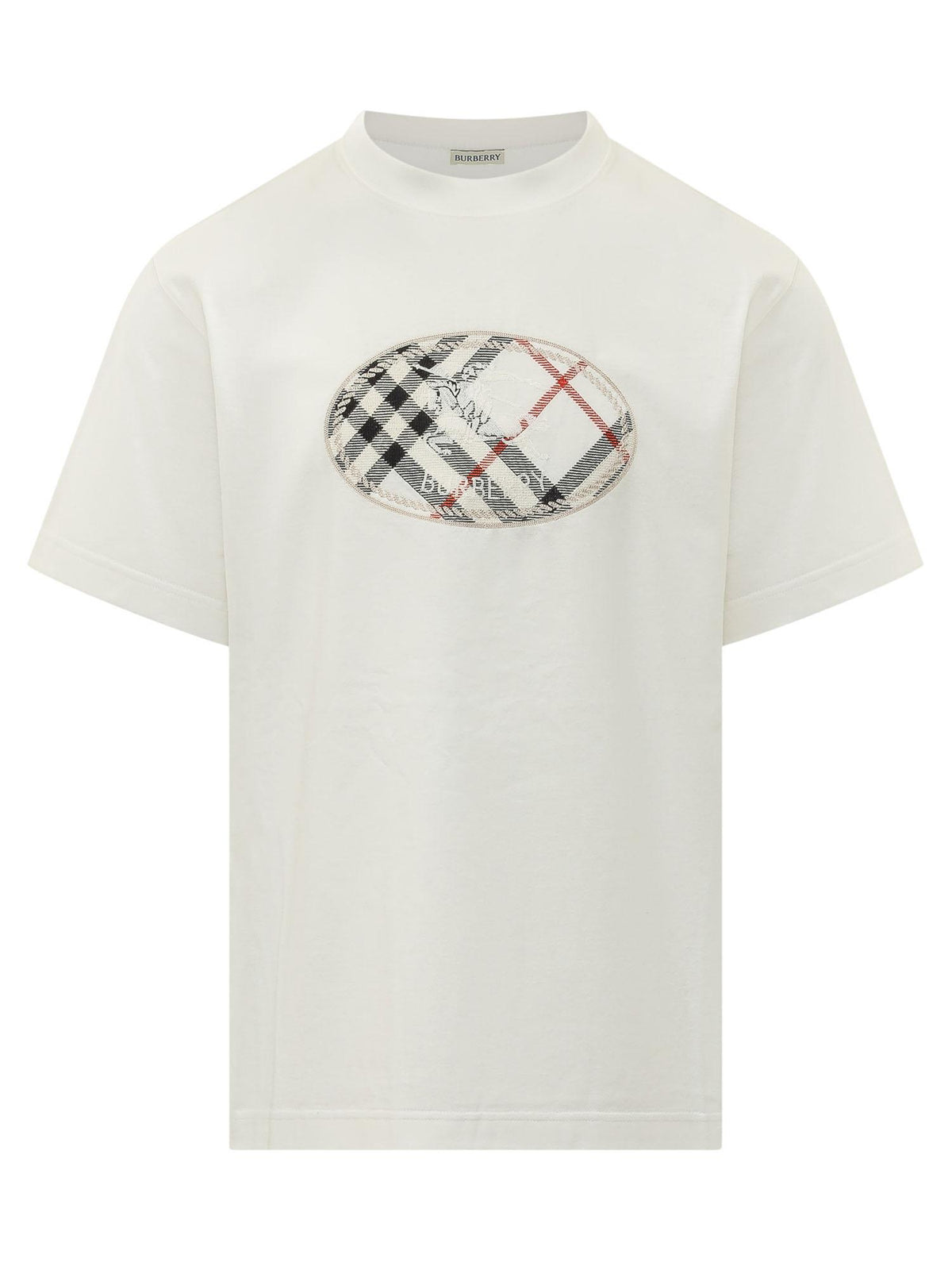 BURBERRY Short Sleeve Cotton T-Shirt Black Men