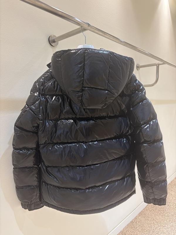 Moncler Maya Hooded Down Jacket Black Men’s