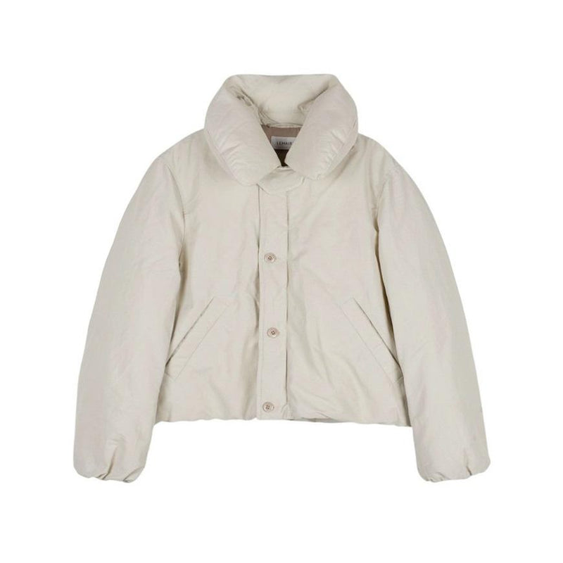 Lemaire Women’s Short Puffer Bomber Jacket Down Padding OW1151 LF1019 WH050