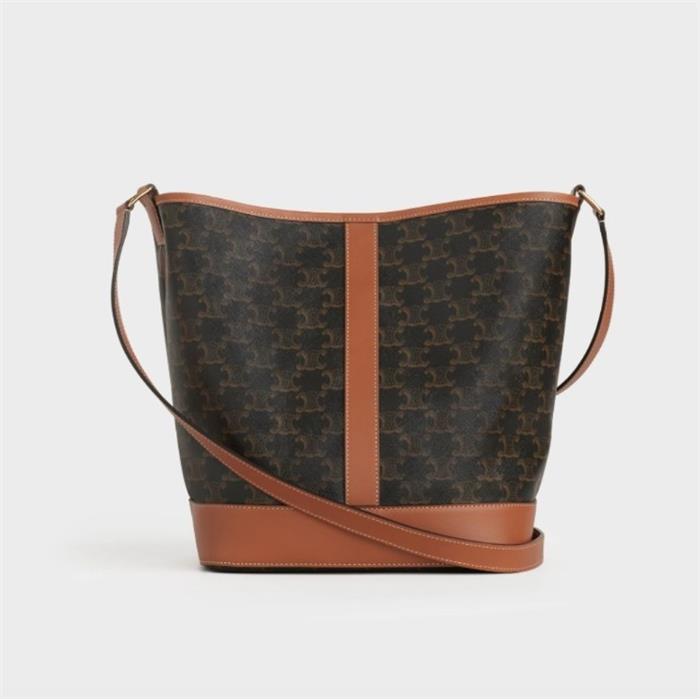 CELINE Medium Bucket Shoulder Crossbody Tote Bag 191132CAS 04LU