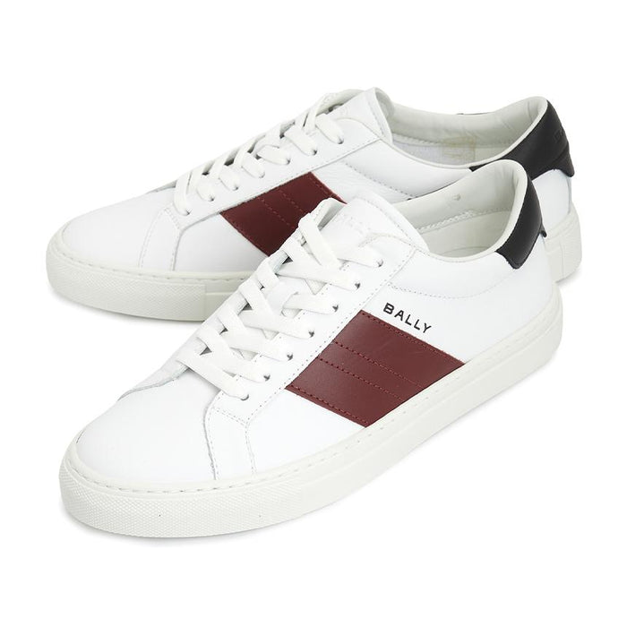BALLY Men’s Leather Low Top Sneakers I0Z2 6313271