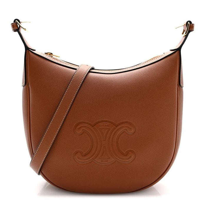 CELINE Eloise Shoulder Bag Leather Beige Women’s Shoulder Bag