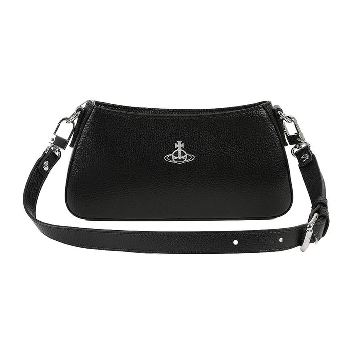 Vivienne Westwood Women's Tasha Grained Leather Shoulder Bag
