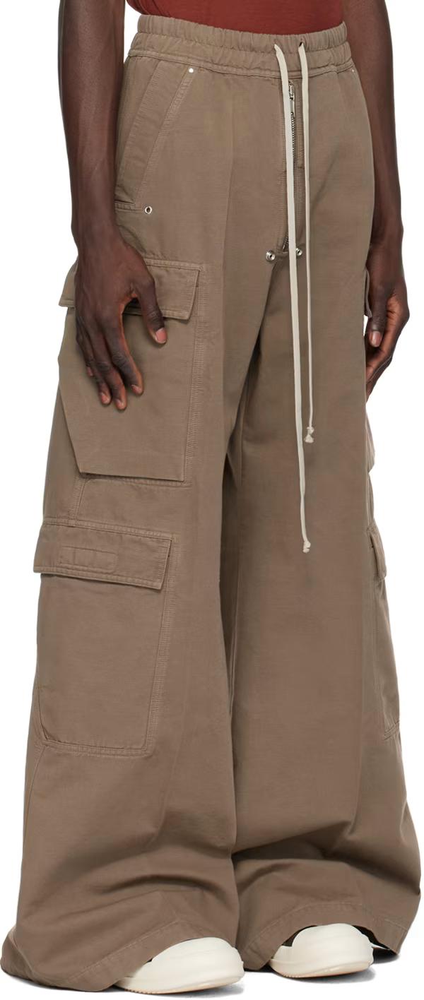 Rick Owens DRKSHDW Dust Double Cargo Jumbo Belas Pants DU01D1398 CB 34