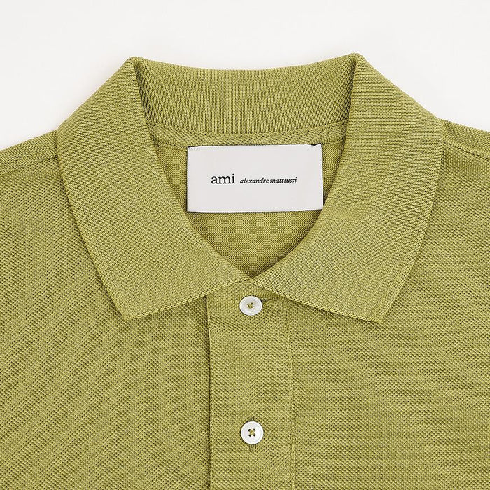 AMI Men’s Ami de Coeur Polo Shirt Navy