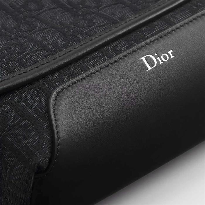 DIOR Jet Flap Strap Mini Crossbody Bag