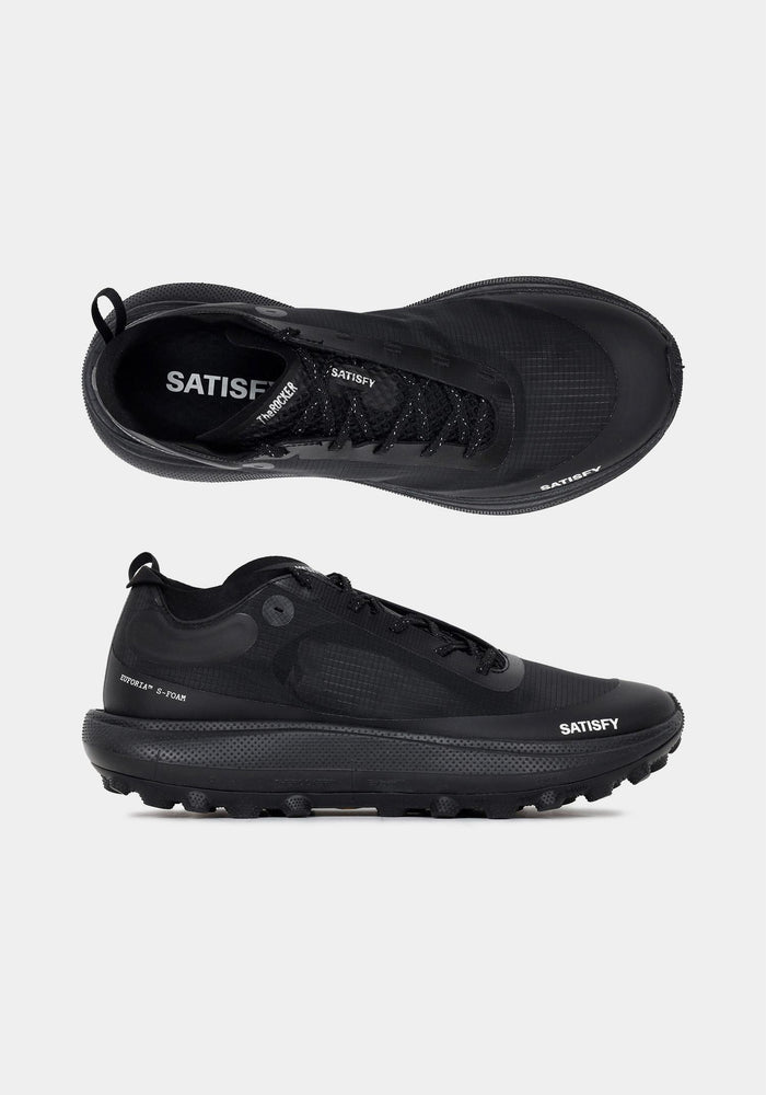 SATISFY Jet Black The Rucker Low-Top Sneakers 40002 02000
