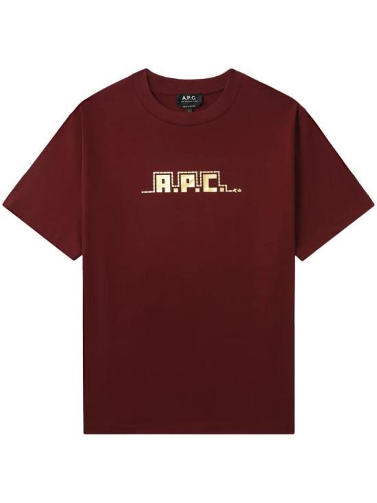 A.P.C. Bordeaux Short Sleeve T-Shirt COHBWM26502 GAC