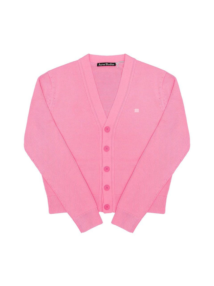 Acne Studios Unisex Knit Cardigan C60104 CAMEO PINK