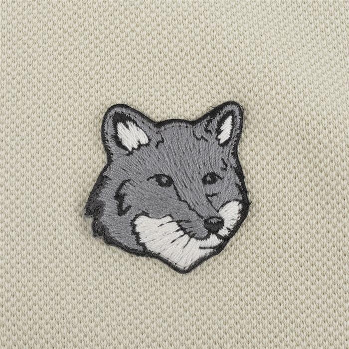 Maison Kitsune Fox Head Comfort Fit Polo T-Shirt P129