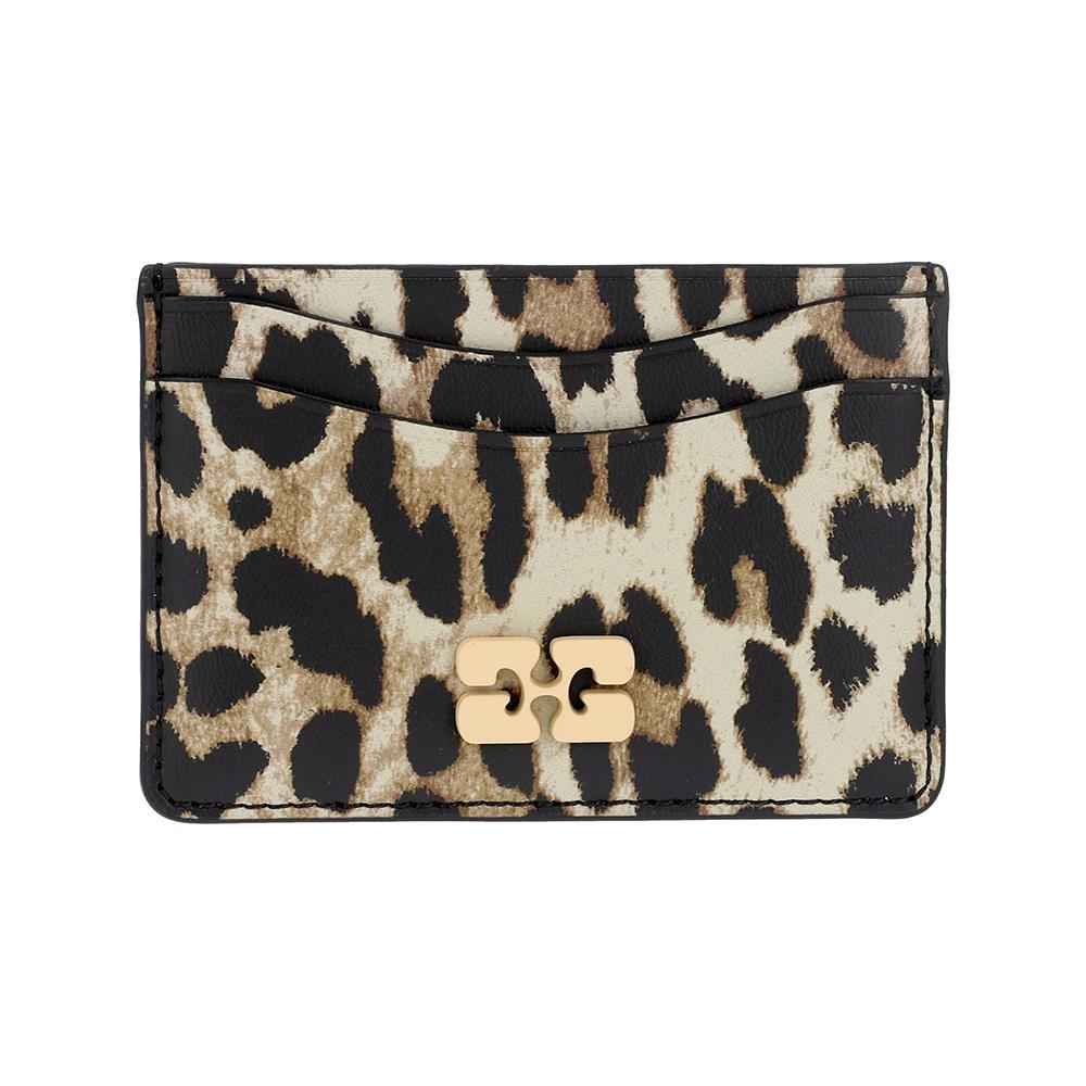 GANNI Women’s Leather Card Holder Wallet A6541 943