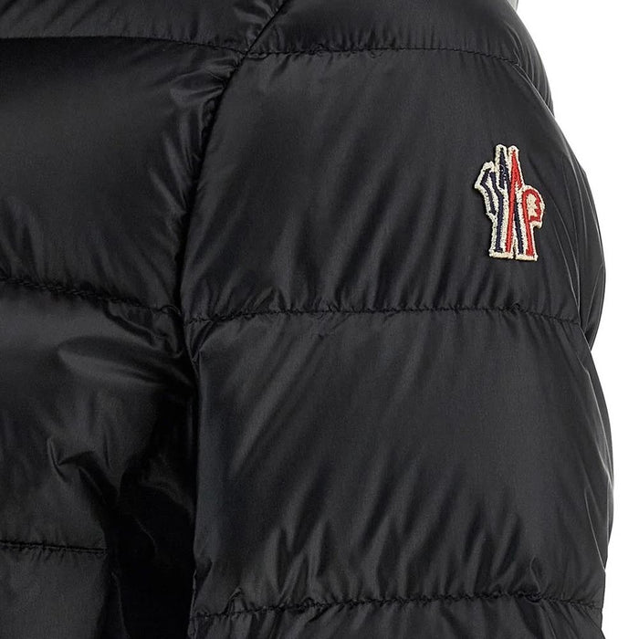 Moncler Armoniques Logo Patch Puffer Jacket Black 1A00061 53071 999