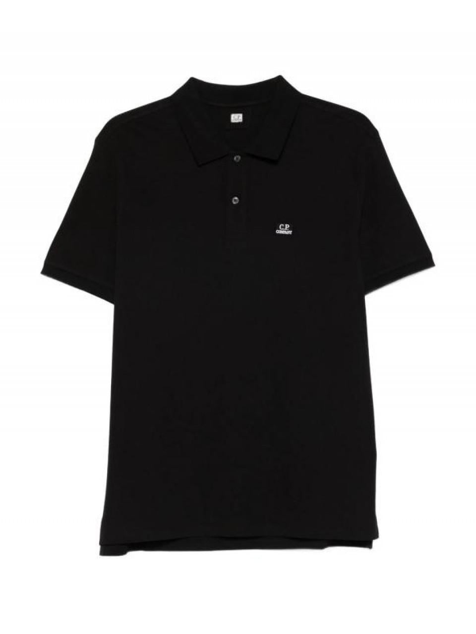 CP Company Stretch Pique Short Sleeve Polo Shirt 1020
