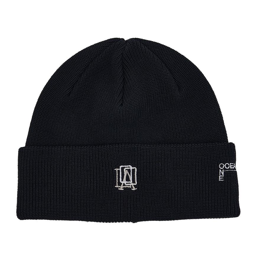 nanamica Unisex Knit Beanie Cap S25FP017E K