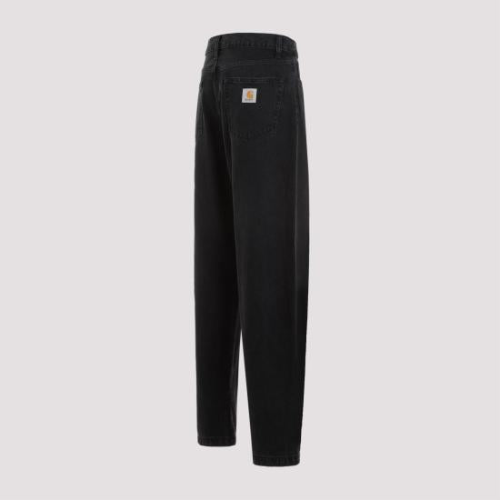 CARHARTT WIP Black Denim Landon Jeans Men’s Pants