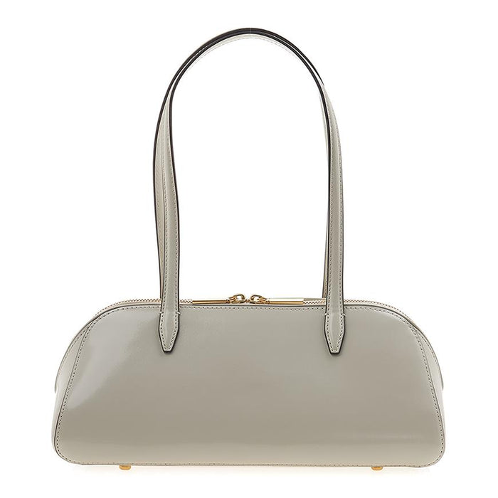 Tory Burch Robinson Small Satchel Bag Yellow Leather Shoulder Bag