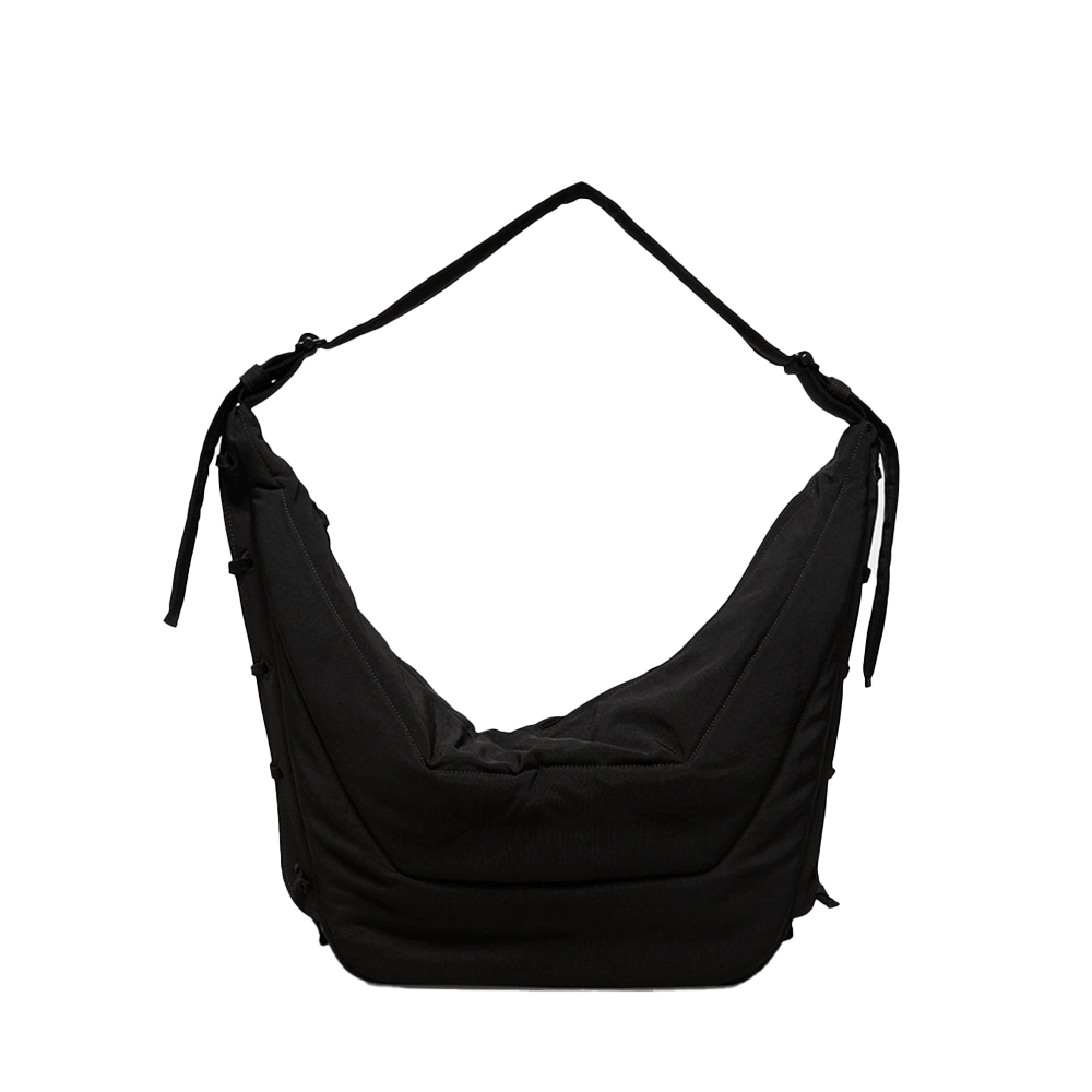 Lemaire Soft Game Bag Large Crossbody Dark Chocolate BG0105
