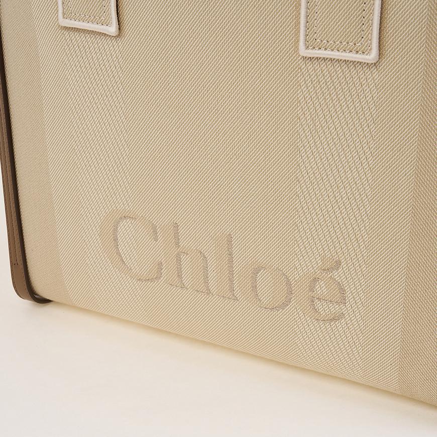 Chloe Women’s Cary Tote Bag Leather Beige
