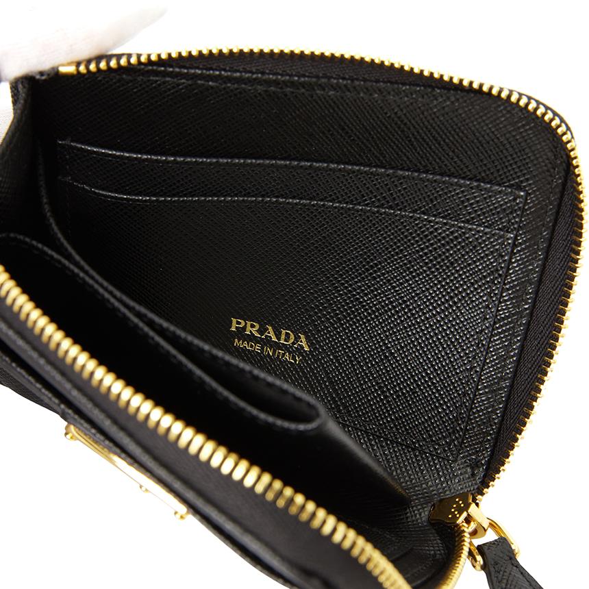 PRADA Saffiano Leather Women’s Bifold Wallet 1ML060 QHH F0002