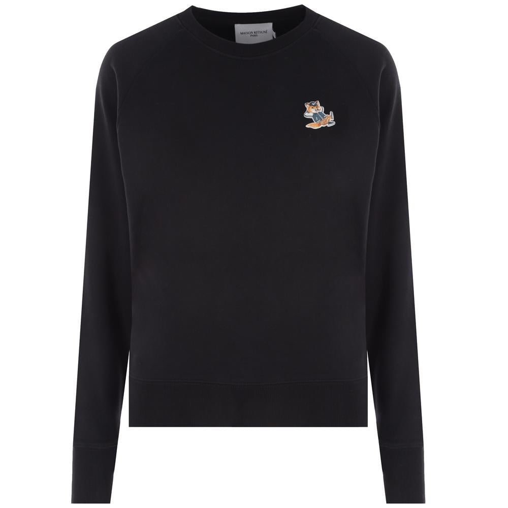 Maison Kitsune Black Dressed Fox Sweatshirt Women’s KW00309KM0001 P199