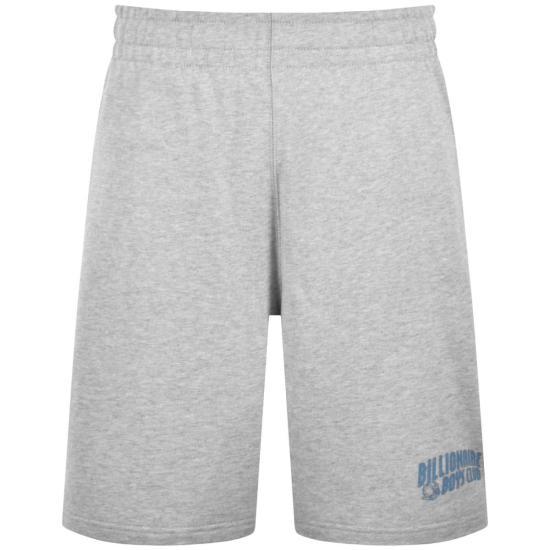 BILLIONAIRE BOYS CLUB Heather Grey Blue Fleece Short Pants Men