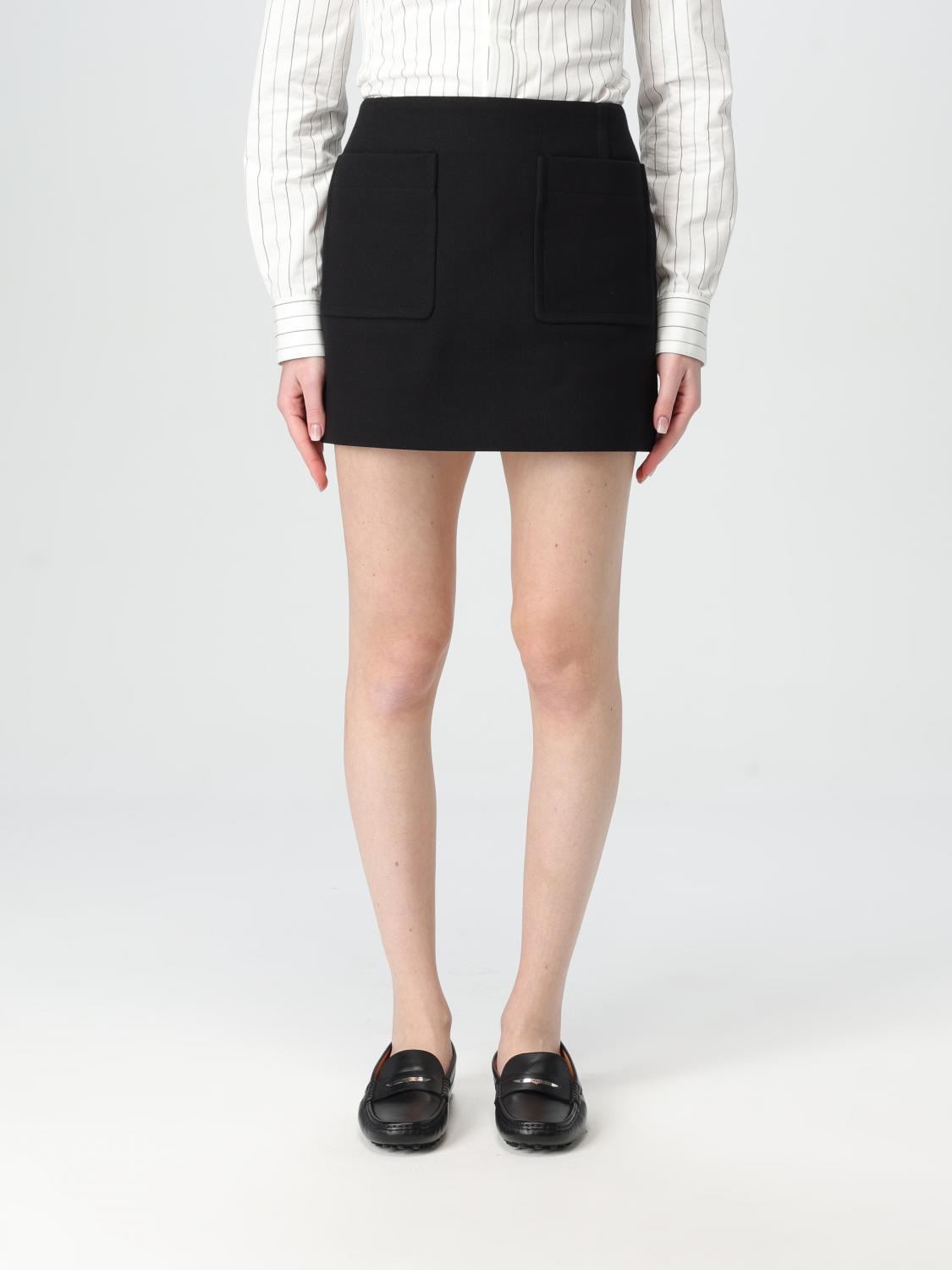 Bottega Veneta Black Mini Skirt