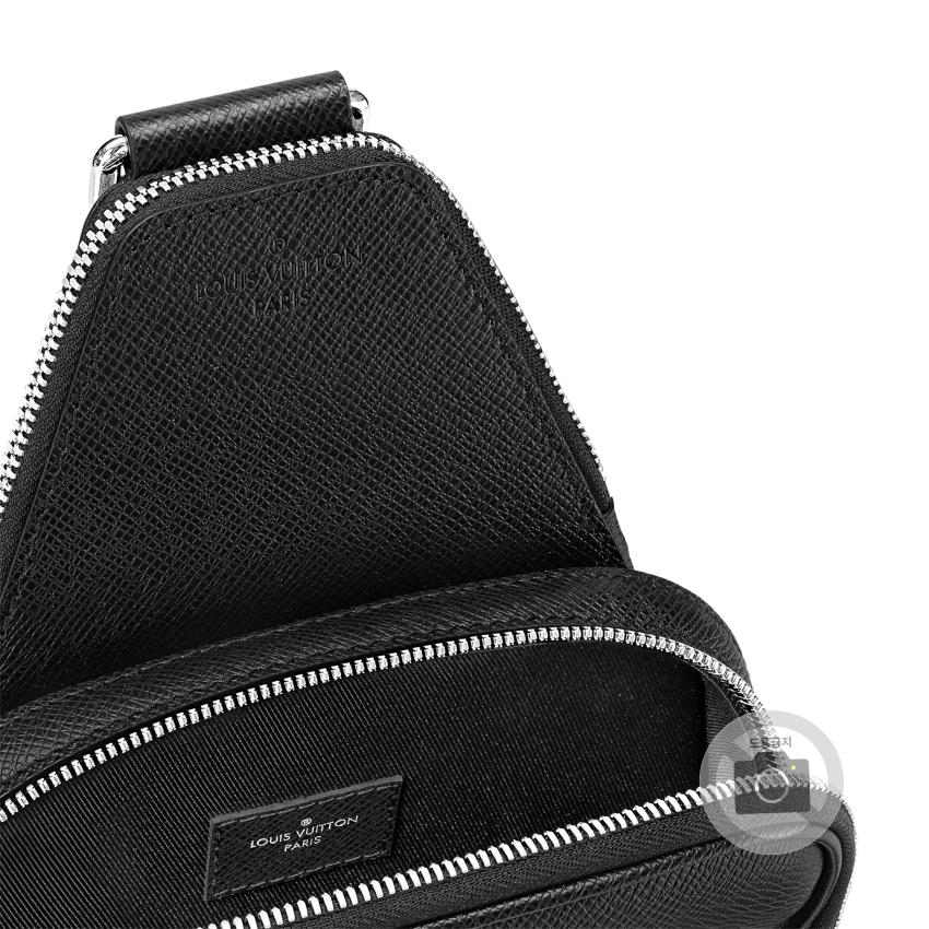Louis Vuitton Taiga Leather Avenue Sling Bag Crossbody (Men)
