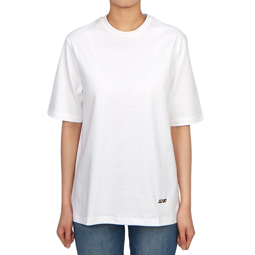 JIL SANDER Women’s Short Sleeve T-Shirt White Cotton