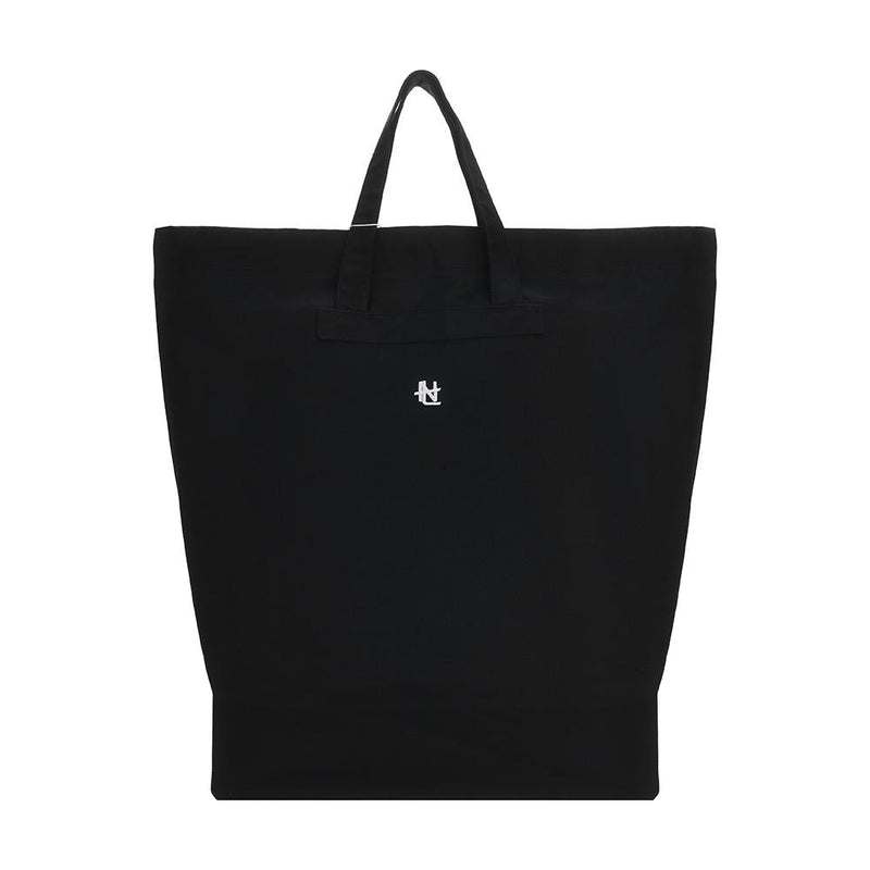 nanamica Chino Logo Unisex Tote Bag SUOS400E K