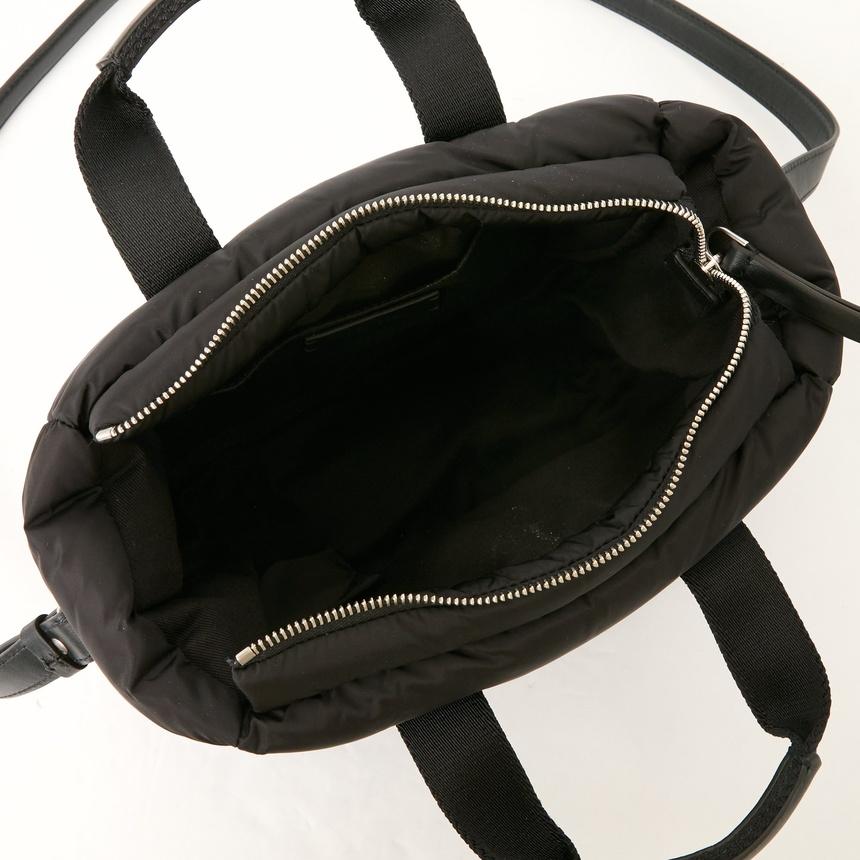 Moncler Caradoc Mini Women’s Tote Bag Black Leather Tote