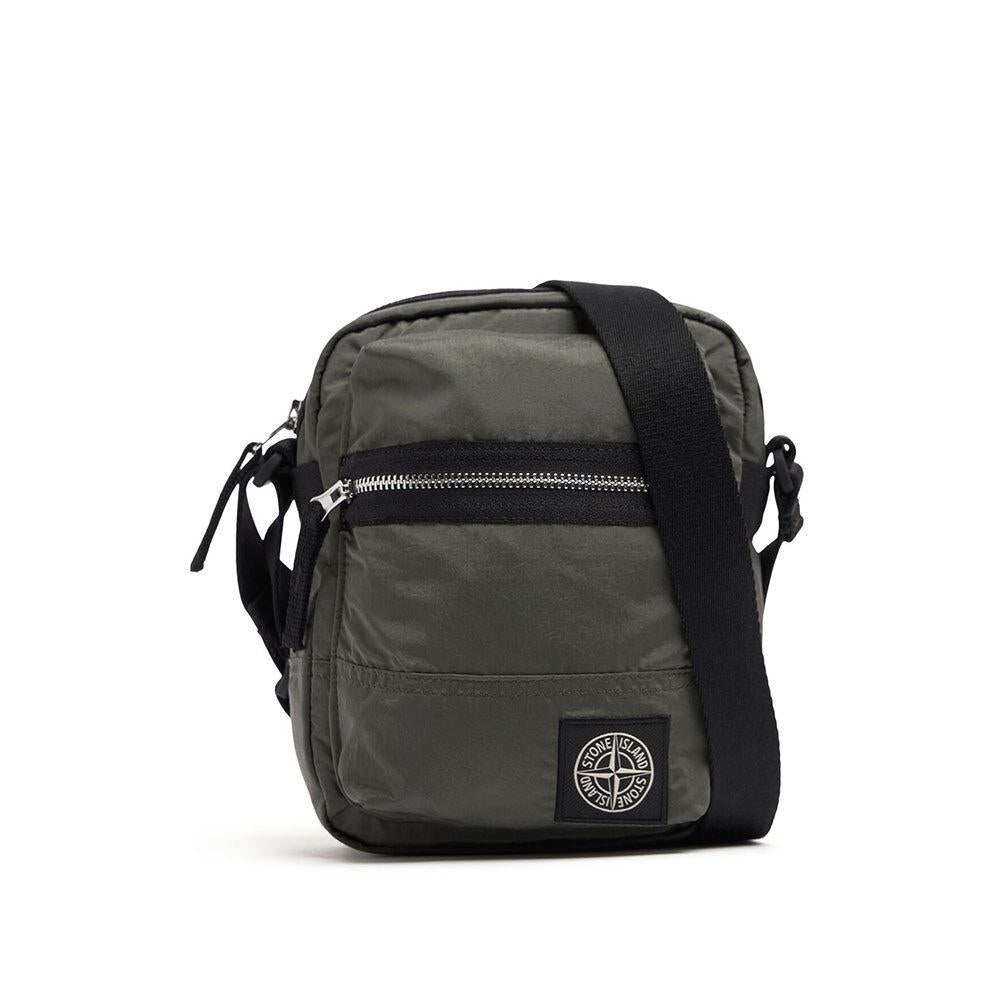 STONE ISLAND Coated Mini Crossbody Bag for Men 9200015