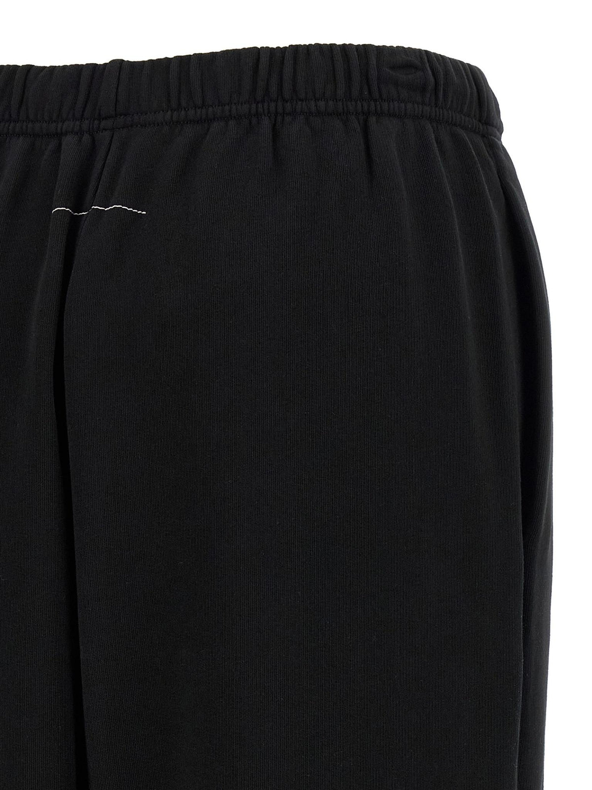 Maison Margiela Black Cotton Jogger Sweatpants Women’s