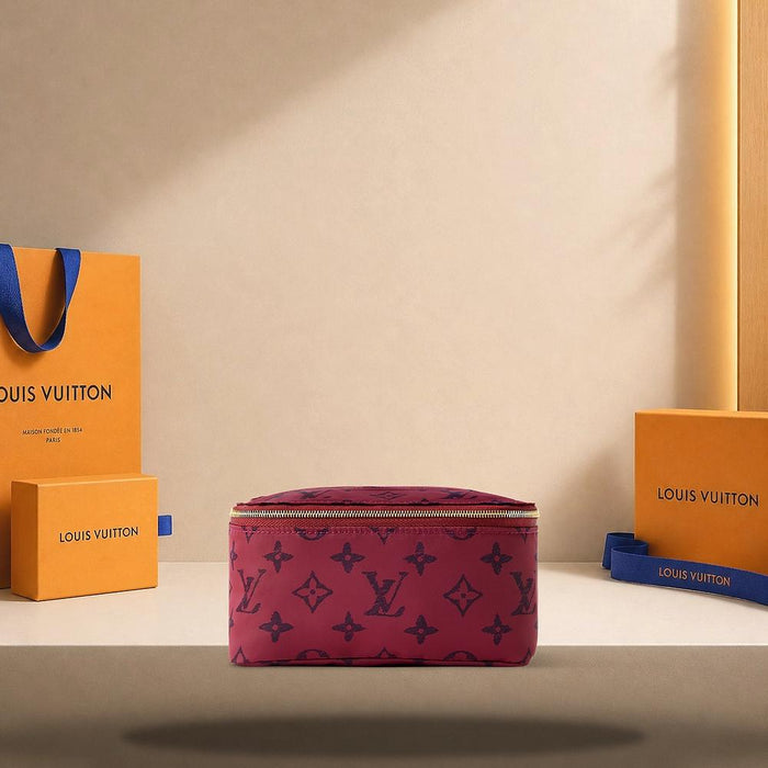 Louis Vuitton Monogram Packing Cube PM Red Clutch M25788