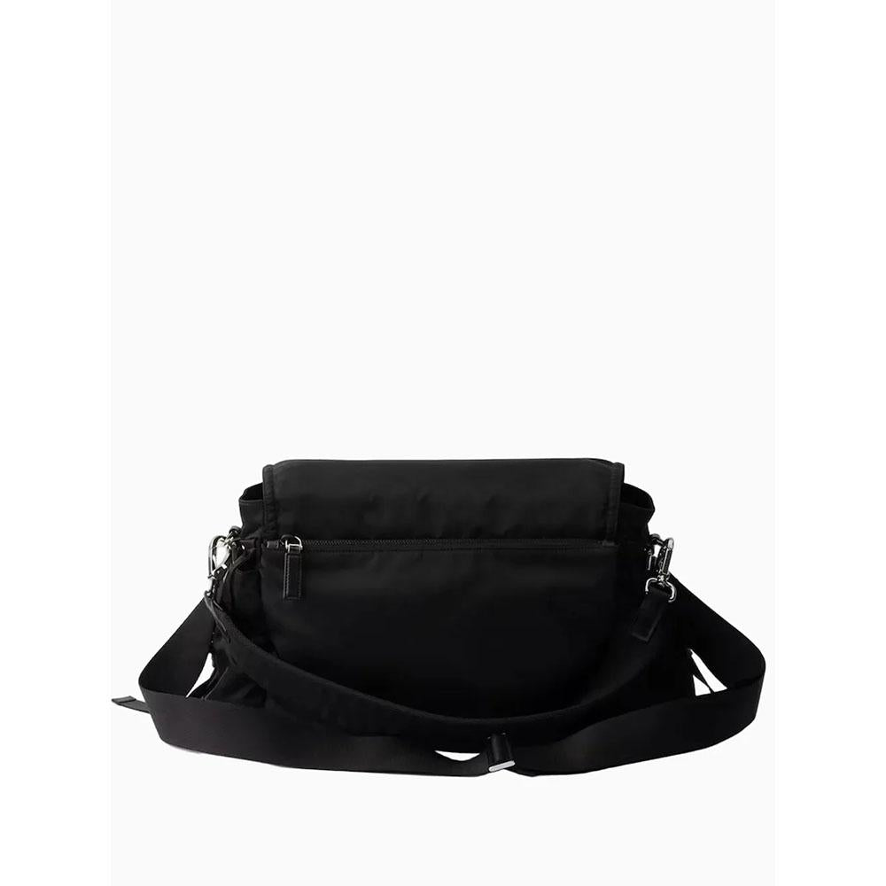 PRADA Explore Nylon Crossbody Bag Black