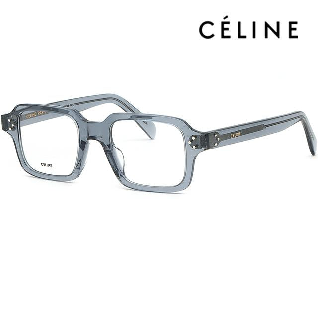 CELINE Rectangular Translucent Acetate Unisex Eyeglass Frames CL50144U 020