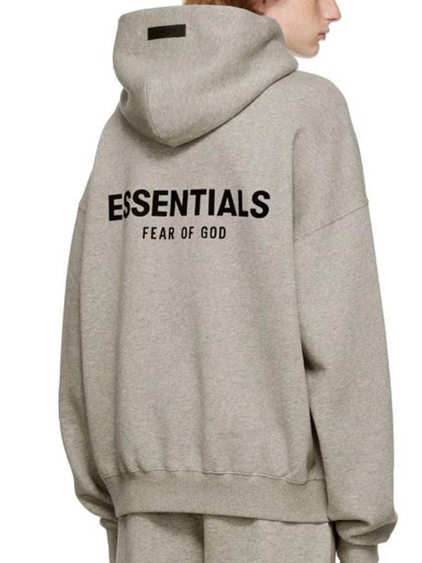 Fear of God Essentials The Core Collection Hoodie Light Oatmeal