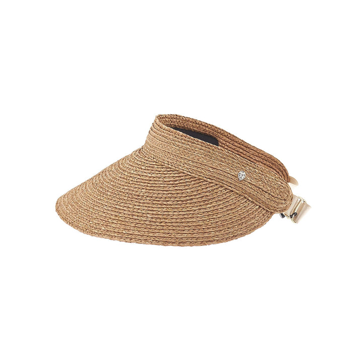 HELEN KAMINSKI Kirsten Visor Hat HAT50305 NOUGAT