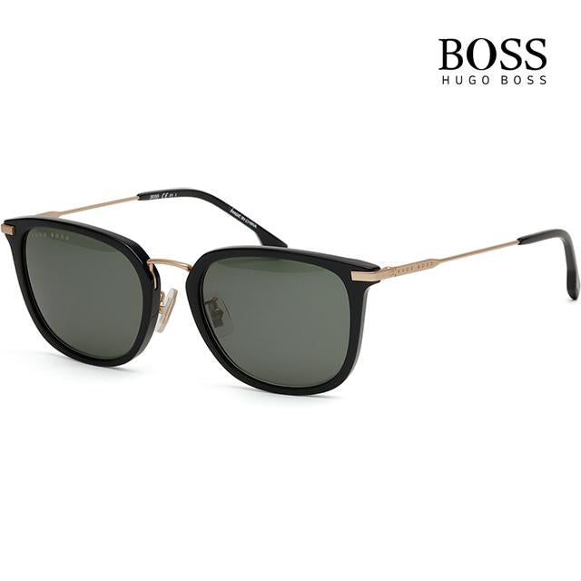 HUGO BOSS Black Square Acetate Asian Fit Sunglasses BOSS1287FSK 2M2QT
