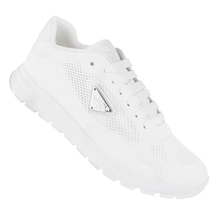 PRADA Prax 20 Fabric Mesh Sneakers Low Top Women’s 1E920N 1ABK F0009 F035