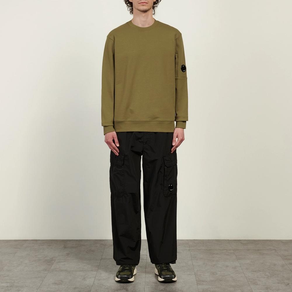 CP Company Arm Lens Patch Men's Crewneck Sweatshirt