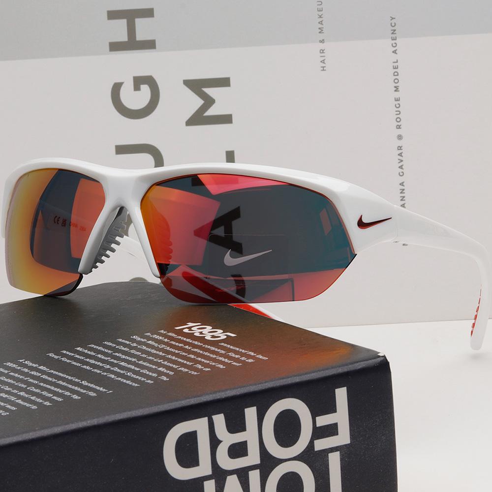 Nike Skylon Ace Sports Sunglasses Tennis Softball Goggles White
